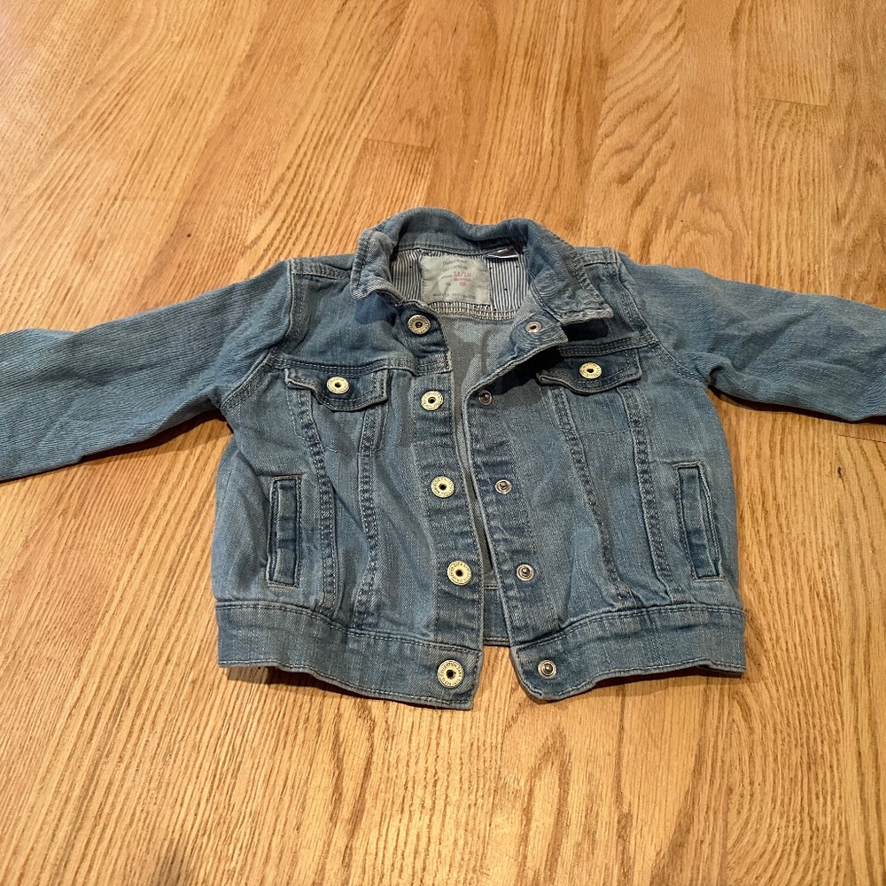 Zara baby denim jacket 12-18m